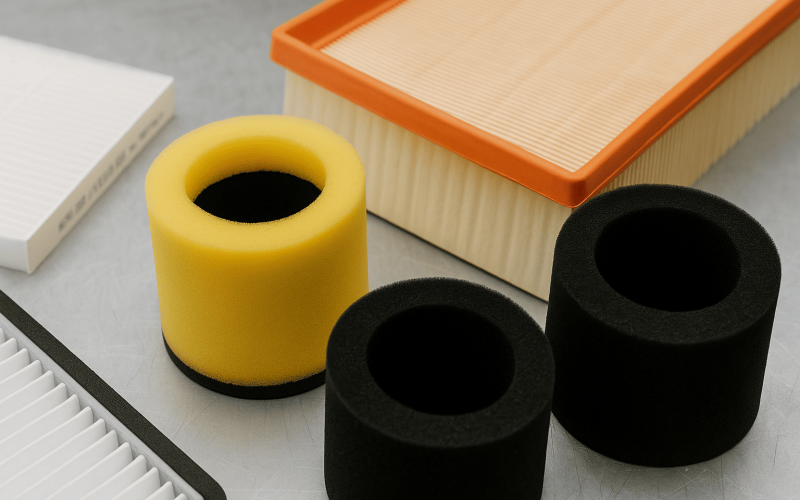 Automotive Filters flexible foam