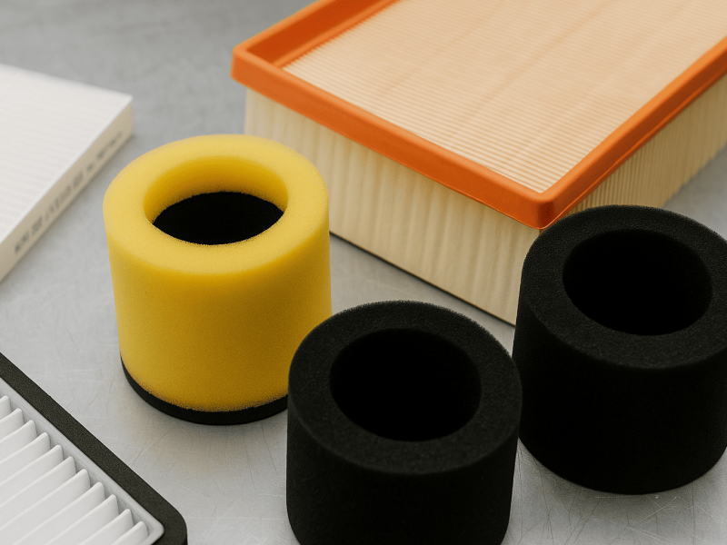 Automotive Filters flexible foam